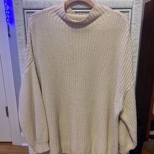 American Eagle Oversized Mock Neck Sweater